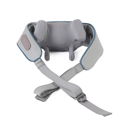26W Wireless Trapezius Neck & Shoulder Massager with Heat – 2 Modes, 2 Intensities